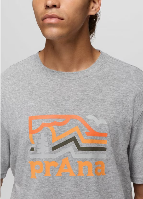 Men's PrAna Peak Path Short Sleeve Graphic Tee
