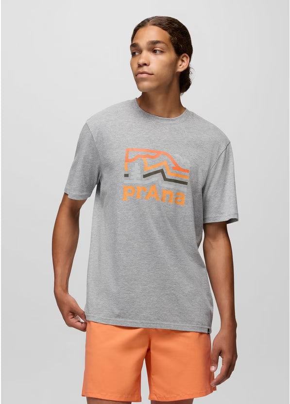 Men's PrAna Peak Path Short Sleeve Graphic Tee