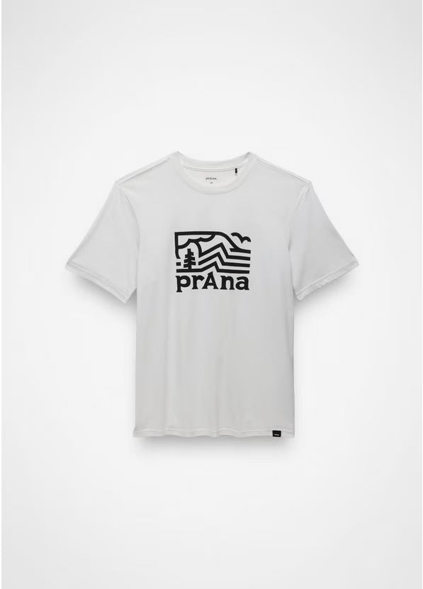 Men's PrAna Peak Path Short Sleeve Graphic Tee