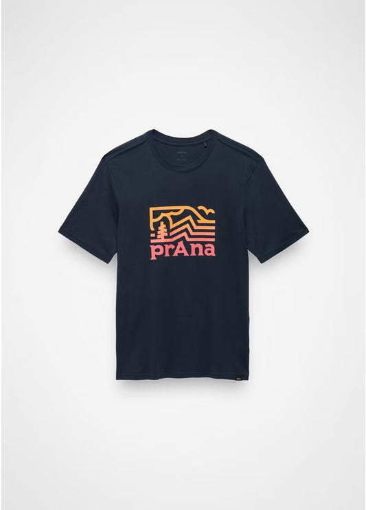 Men's PrAna Peak Path Short Sleeve Graphic Tee