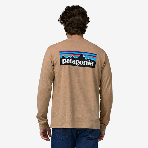 Patagonia Men's Long-Sleeved P-6 Logo Responsibili-Tee®