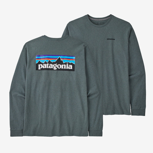 Patagonia Men's Long-Sleeved P-6 Logo Responsibili-Tee®