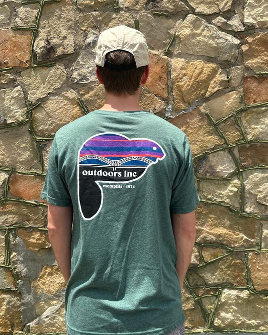 Outdoors Inc Logo Beaver Bridge Shirt