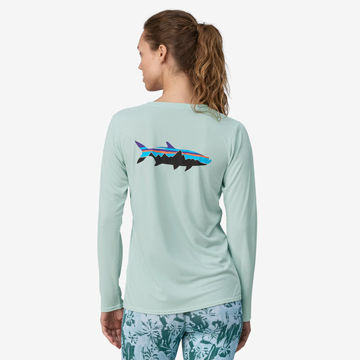 Women's Long-Sleeved Capilene Cool Daily Graphic Shirt - Waters