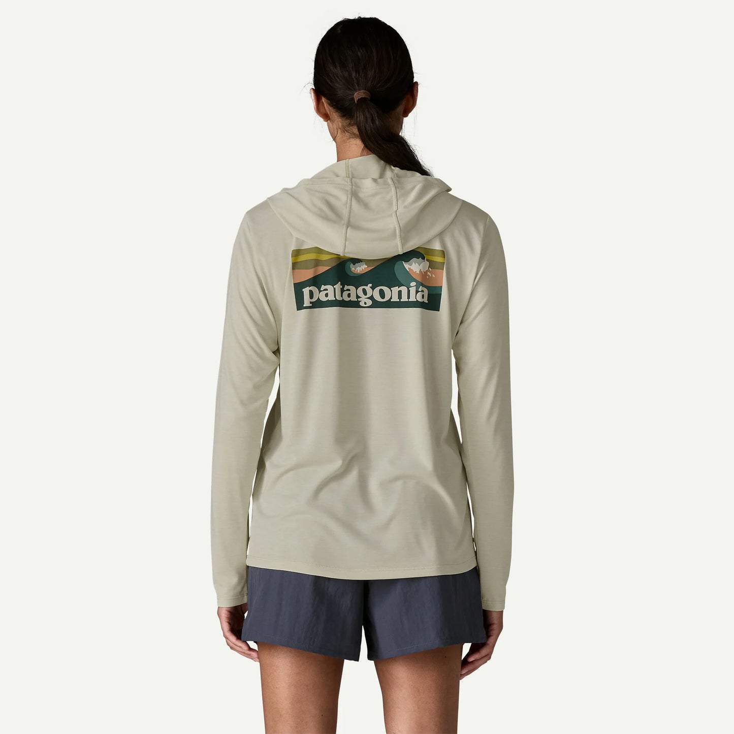 Women's Capilene Cool Daily Hoody - Boardshort Logo