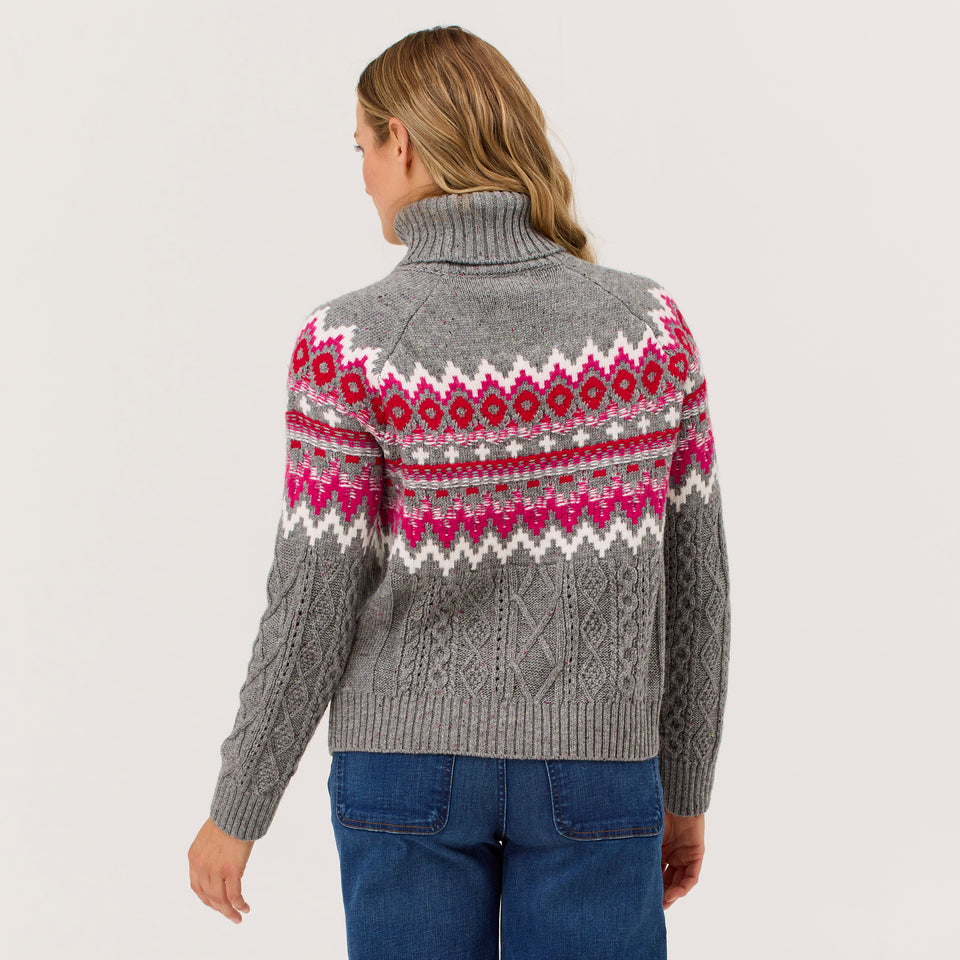 Krimson Klover Women's Bluebird Turtleneck