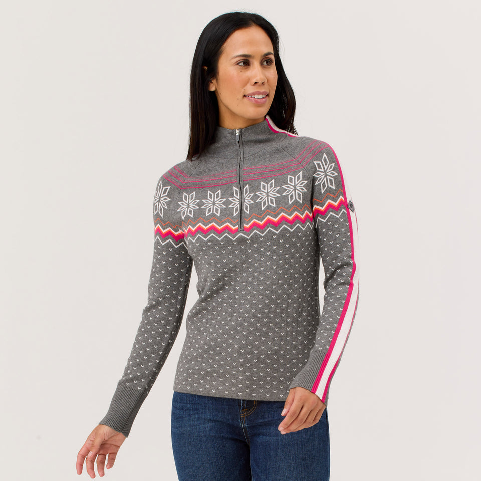 Krimson Klover Women's Snowhut Zip Neck