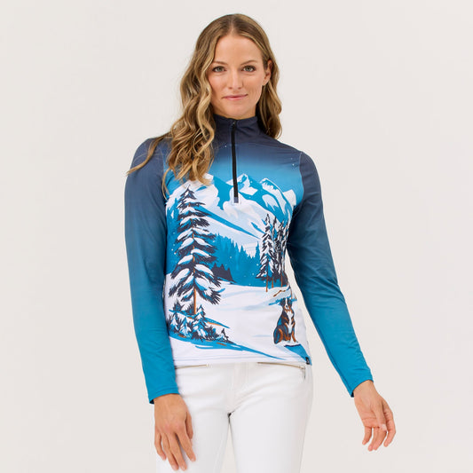 Krimson Klover Women's Snow Hounds Top