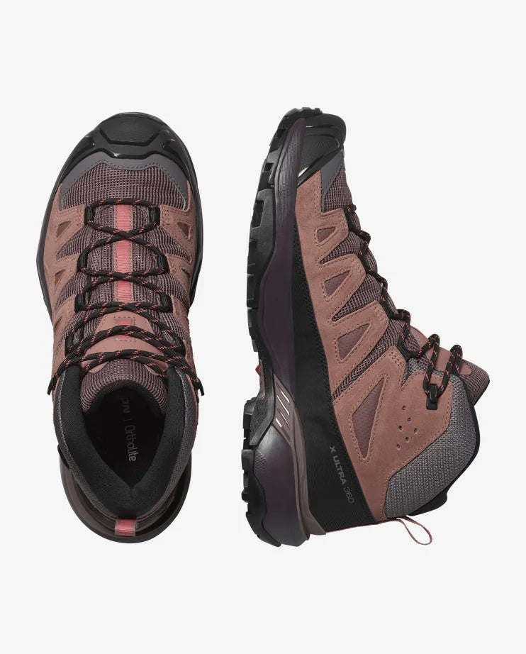 Salomon Women's's X Ultra 360 Leather Mid GTX