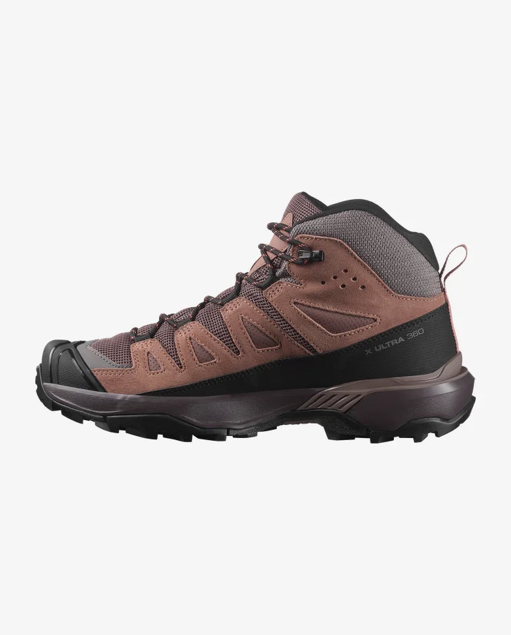 Salomon Women's's X Ultra 360 Leather Mid GTX