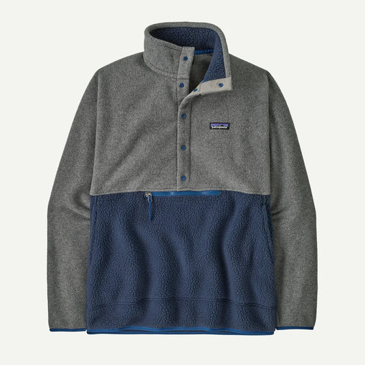 Men's Retro Pile Half-Snap Fleece Pullover