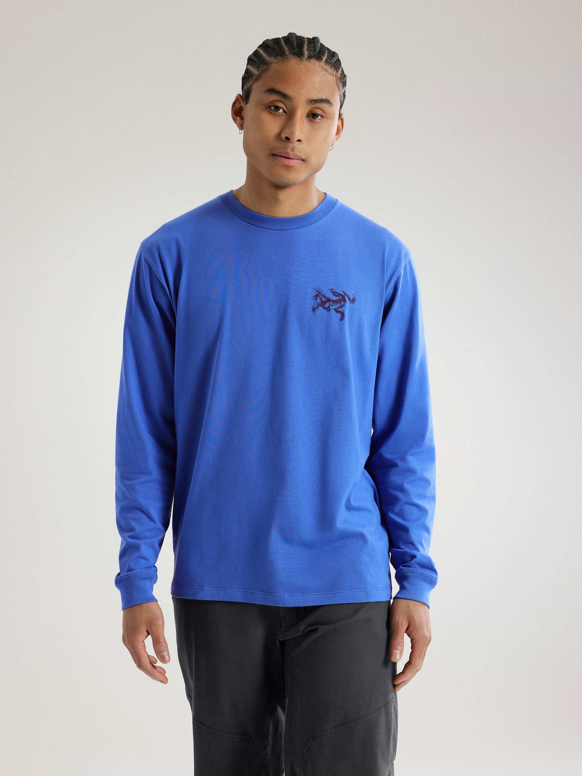 【ARC`TERYX】 25SS Crag Supima Cotton Bird Tile LS Man Arc'teryx Men's L/S Kragg SL Cotton Bird Tile – OutdoorsInc.com