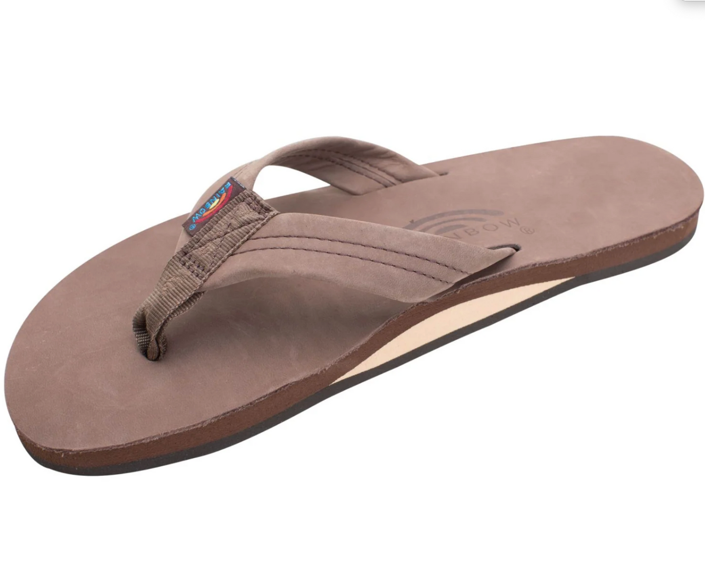 Rainbow Sandals Men's Single Layer Arch 1" Leather