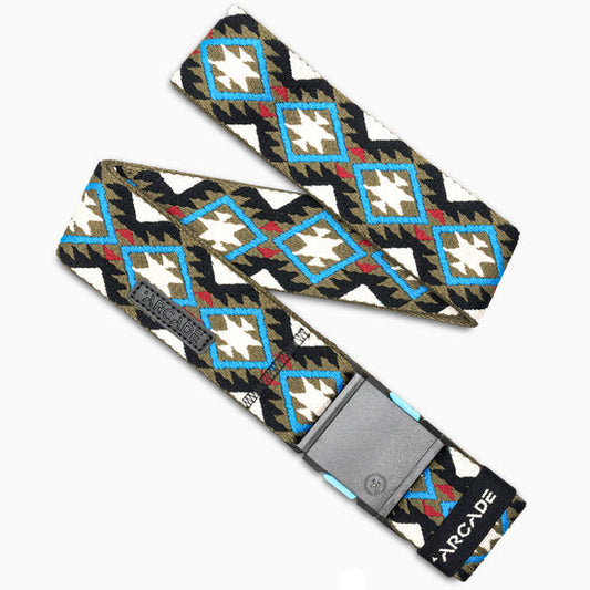 Arcade Vernan Kee Twilight Belt - Oat/Turquoise