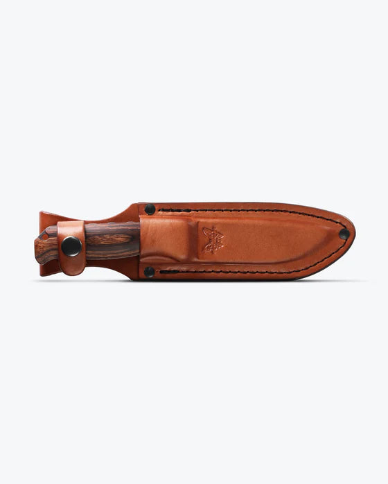 Benchmade Saddle Mountain Skinner | Stabilized Wood | Drop-point
