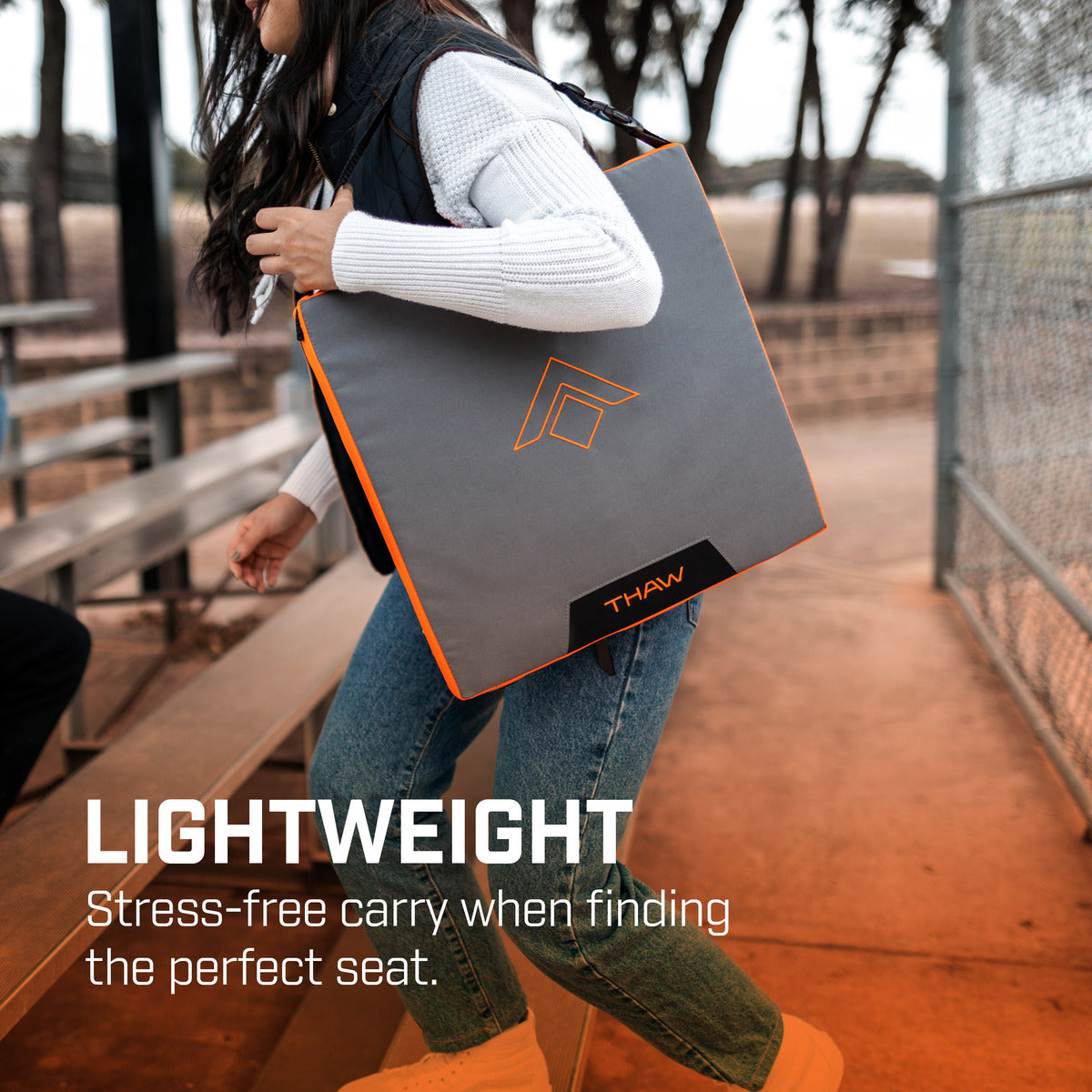 Thaw Rechargeable Heated Seat Cover w/ 5k Powerbank included