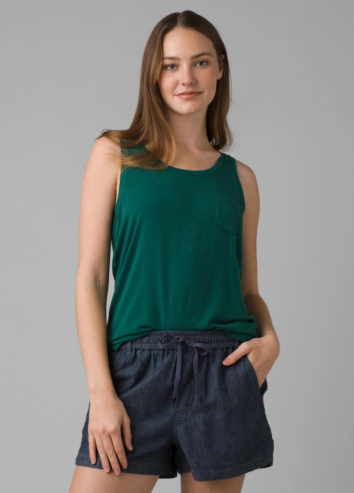 prAna Women's Foundation Scoop Neck Tank