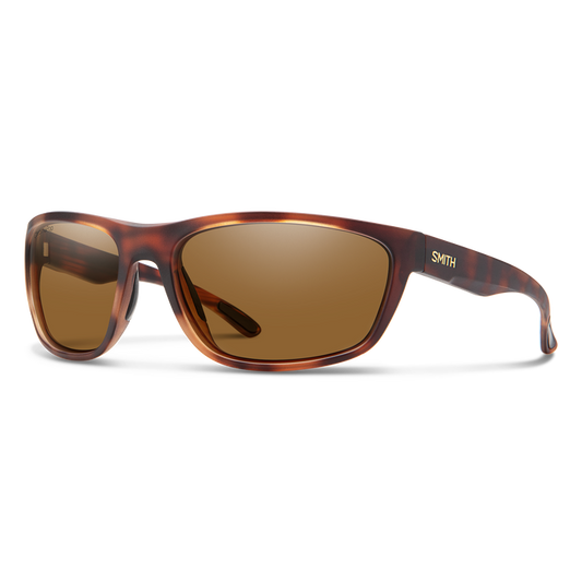 Smith Redding Matte Tortoise Sunglasses w/ ChromaPop Glass Polarized Brown Lens