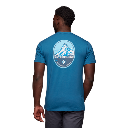 Black Diamond Men's Mountain Badge Short Sleeve Tee