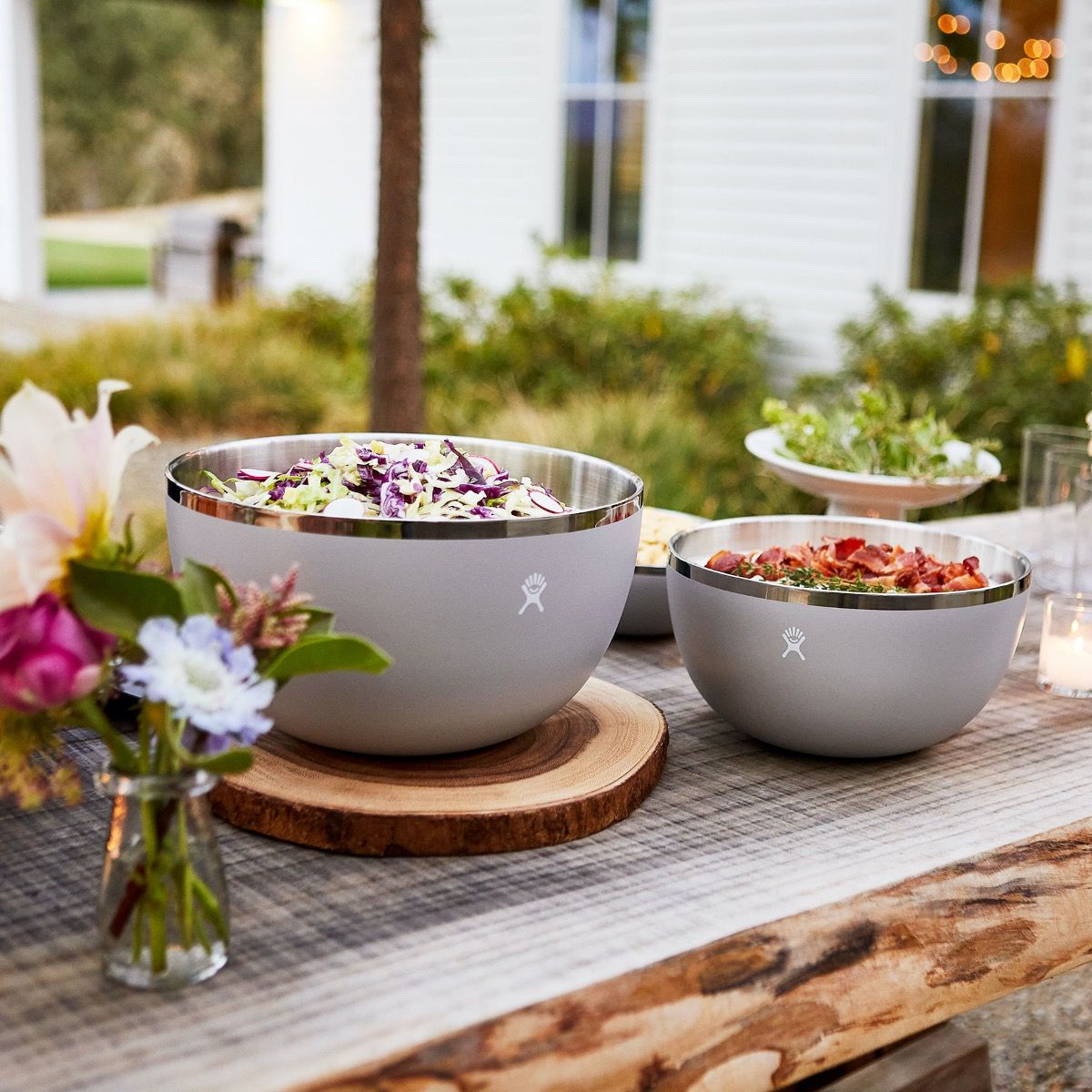 3 qt Serving Bowl with Lid