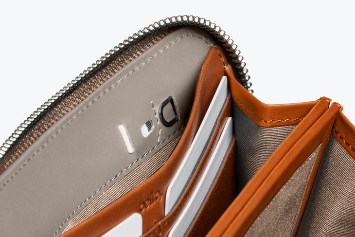 Bellroy Folio Leather Zip Wallet