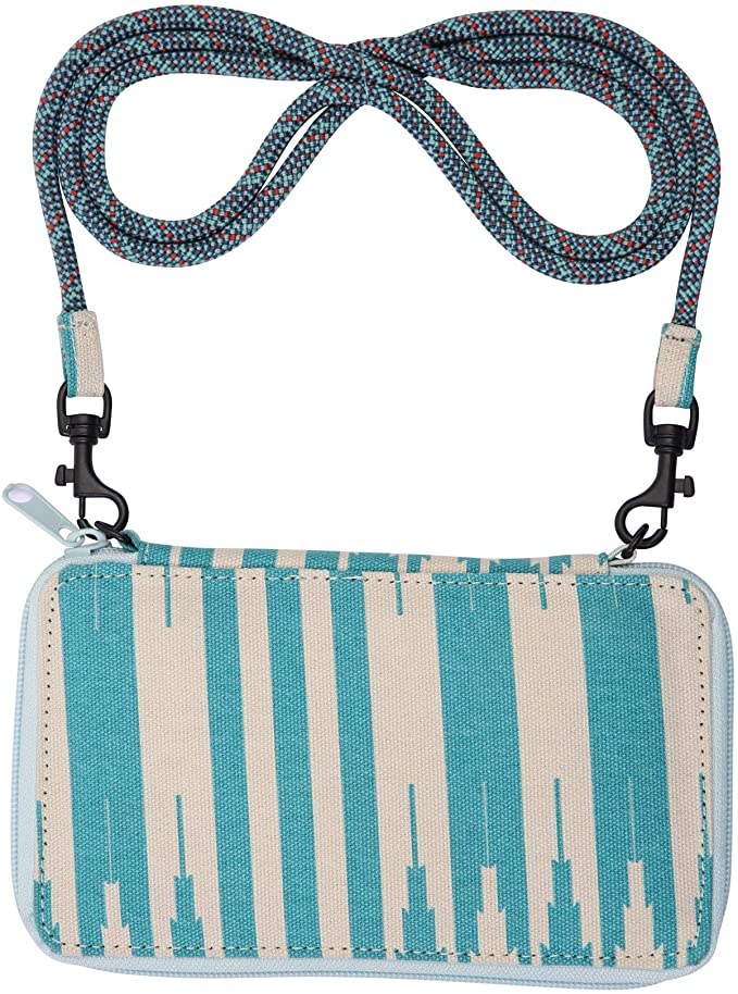 Kavu Go Time Bi-Fold Crossbody Wallet