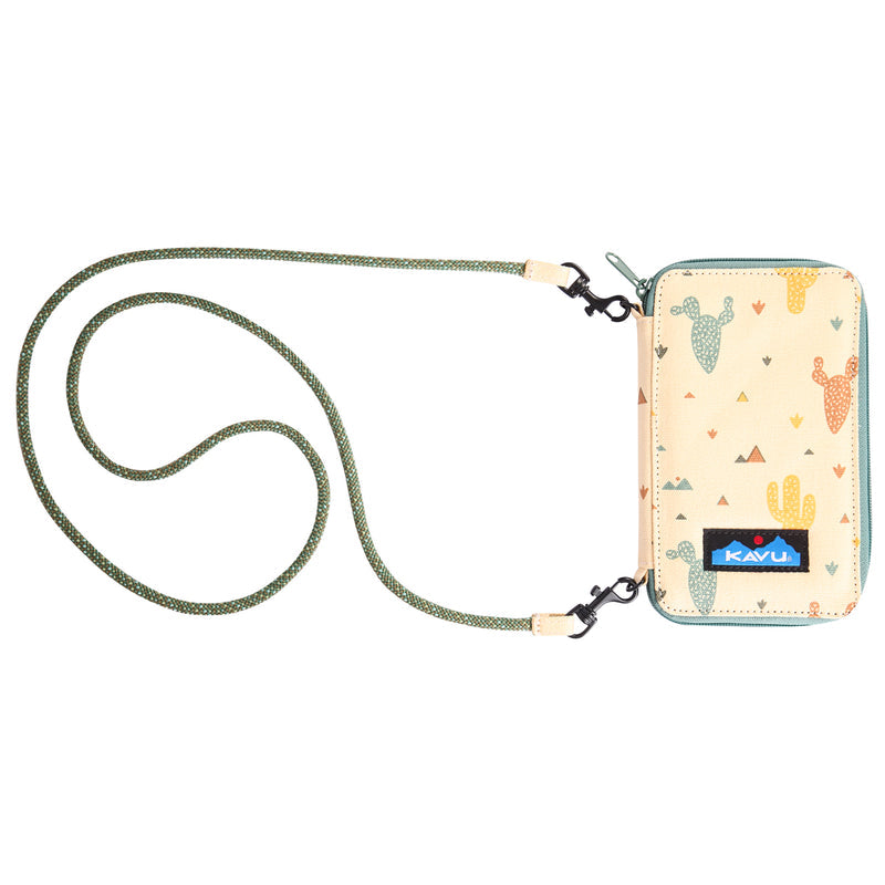 Kavu Go Time Bi-Fold Crossbody Wallet