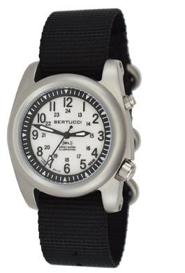 Bertucci A-2SEL Super Illuminated Watch - Ghost Grey & Black