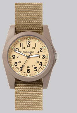 Bertucci Sportsman Vintage Field Watch - Khaki/Defender Khaki - OutdoorsInc.com