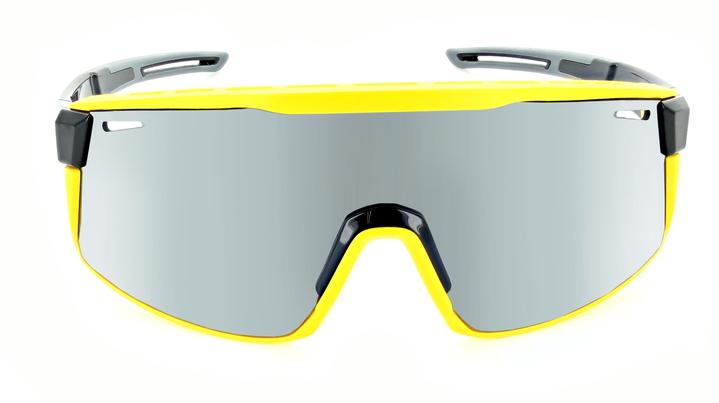 Optic Nerve FixieMAX Smoke Lens Sunglasses in Silver Flash