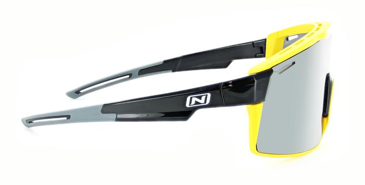 Optic Nerve FixieMAX Smoke Lens Sunglasses in Silver Flash