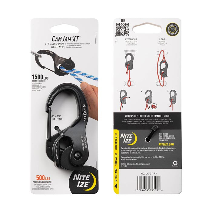 Nite Ize CamJam XT - Aluminum Rope Tightener