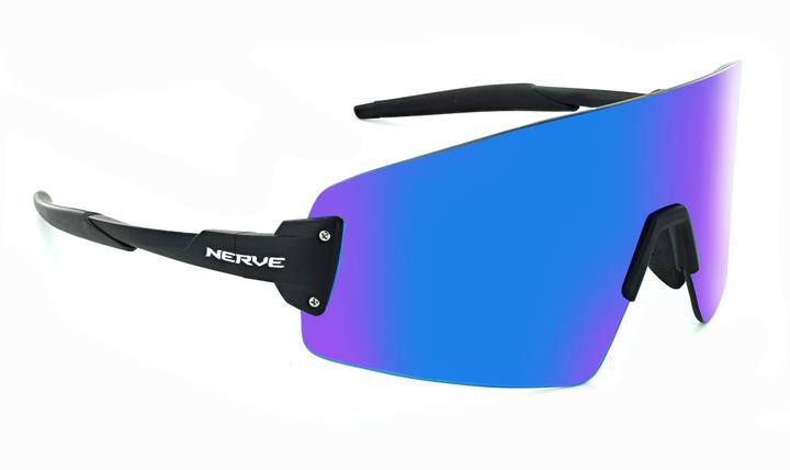 Optic Nerve FixieBLAST Smoke Lens Sunglasses in Blue Mirror