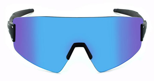 Optic Nerve FixieBLAST Smoke Lens Sunglasses in Blue Mirror