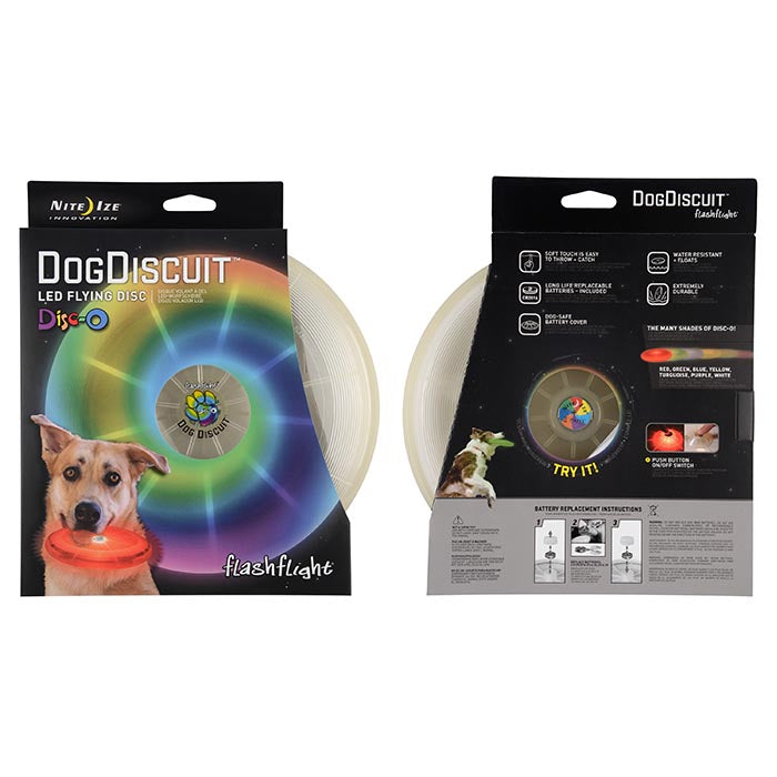 Nite Ize FlashFlight Dog Discuit LED Flying Disc