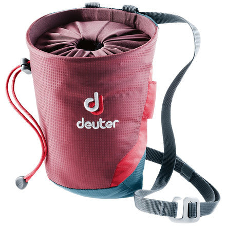 Deuter Gravity II Chalk Bag - Medium Maroon/ Arctic