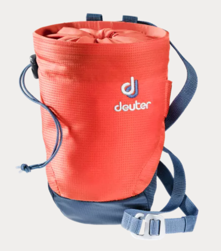 Deuter Gravity II Chalk Bag - Large Papaya/ Navy