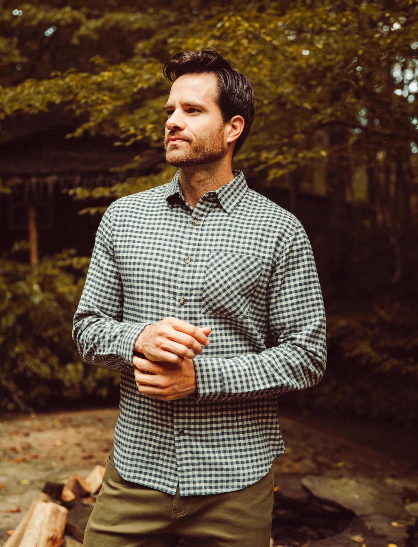 Mountain Khakis Men's Downtown Flannel Shirt Classic Fit