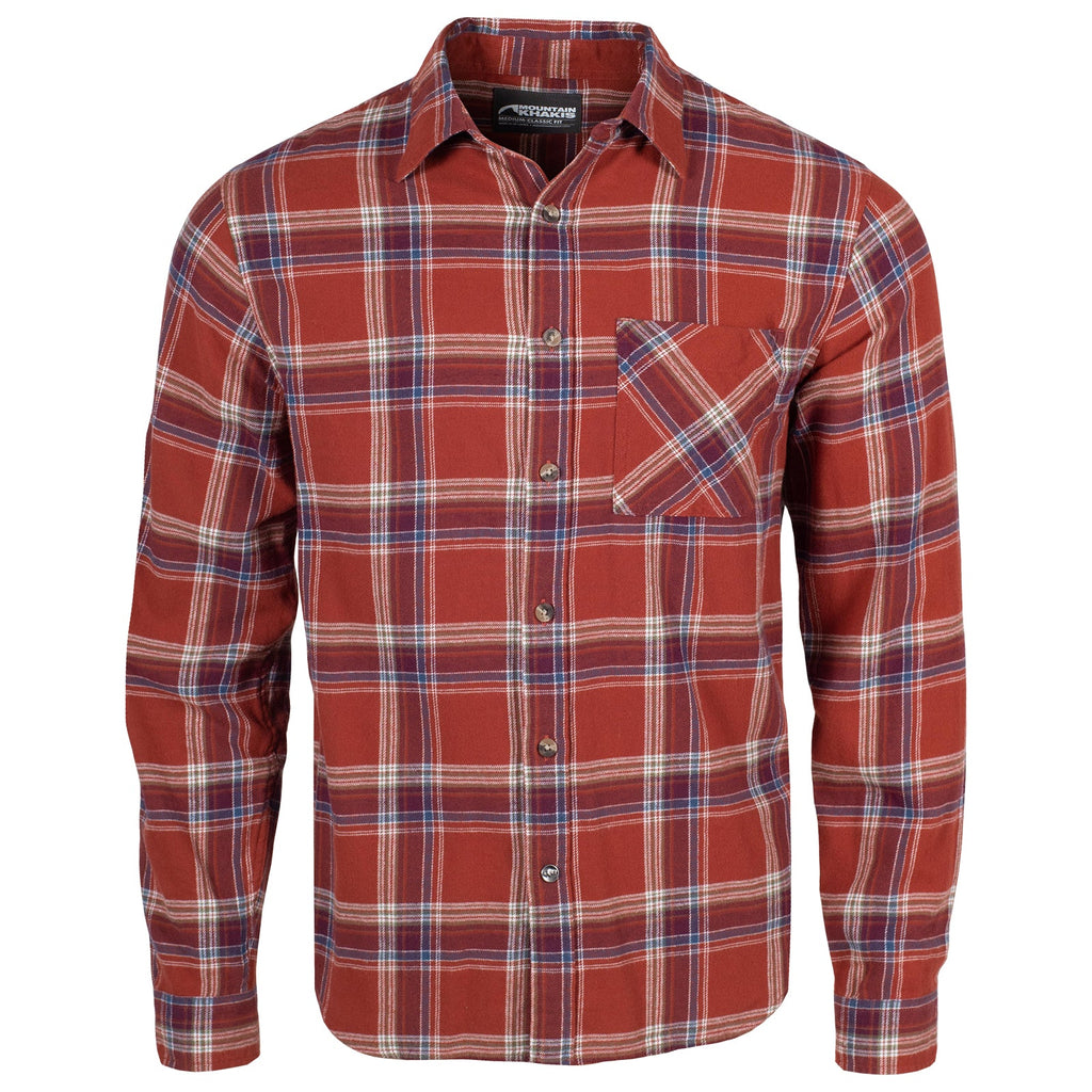 Mountain Khakis Men's Homestead Long Sleeve Flannel Shirt