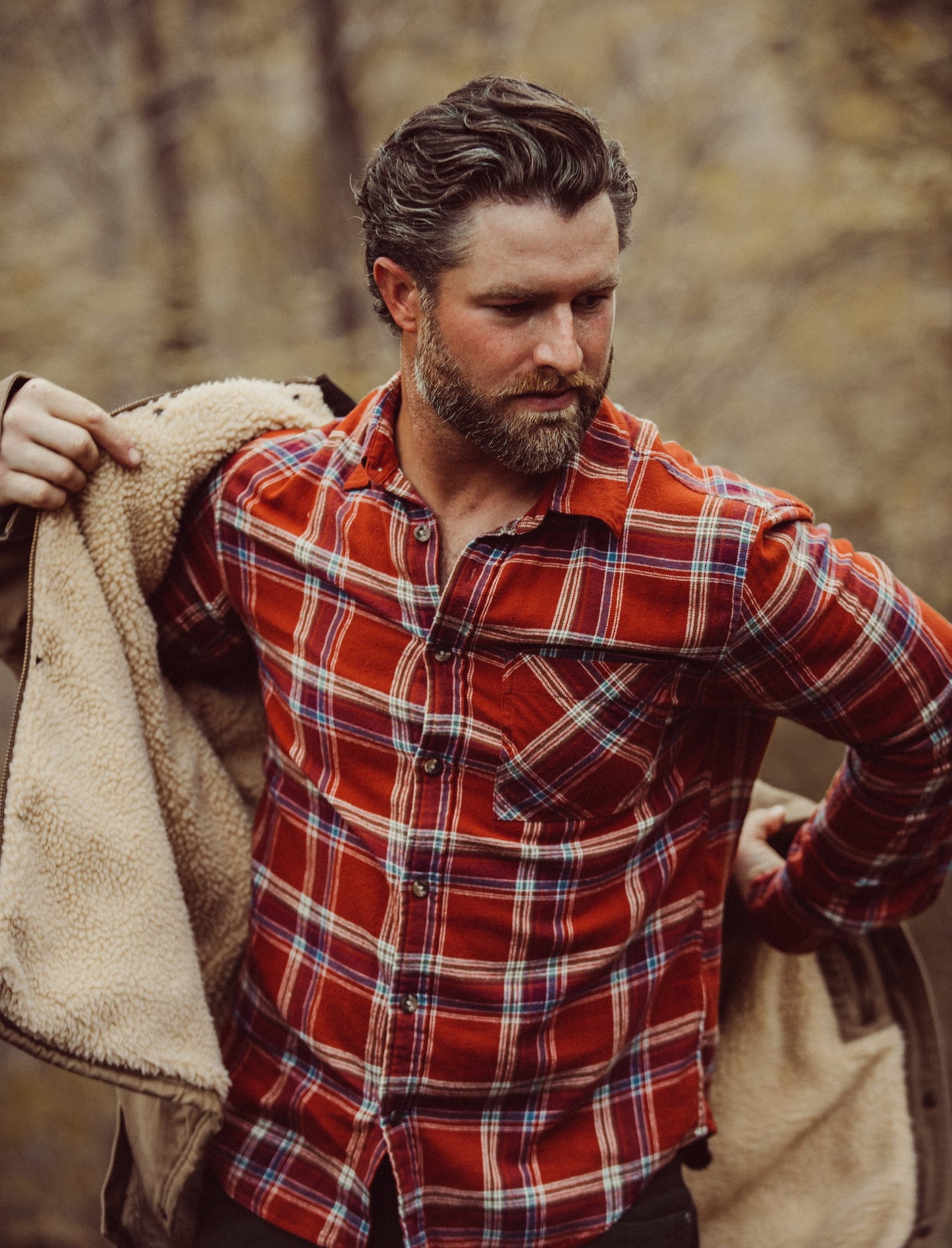 Mountain Khakis Men's Homestead Long Sleeve Flannel Shirt
