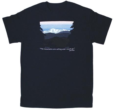 Liberty Graphics Men's Mountains T-Shirt