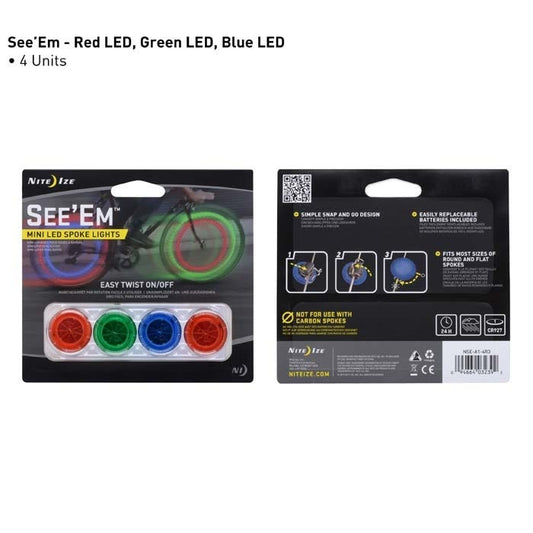 Night Ize See'Em Mini Spoke Lights