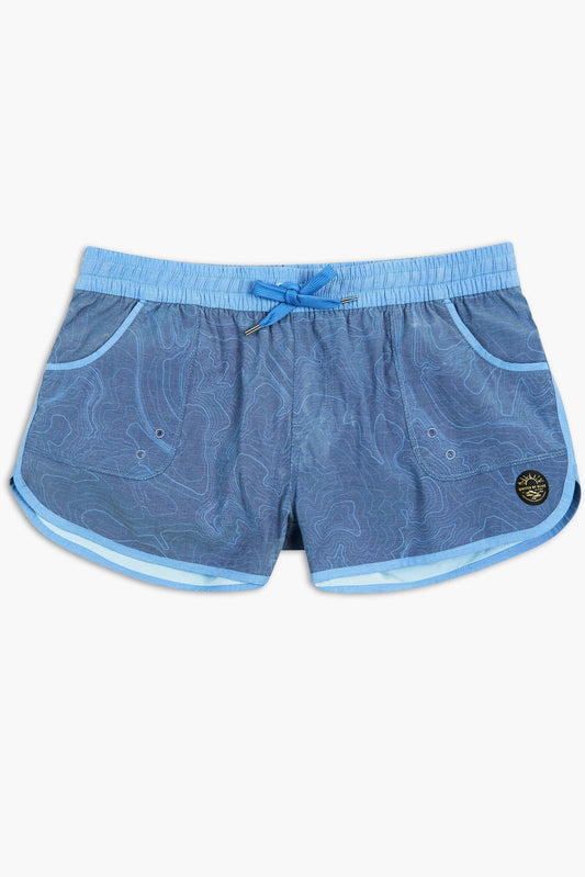 United by Blue Women's Topography Boardshort - OutdoorsInc.com