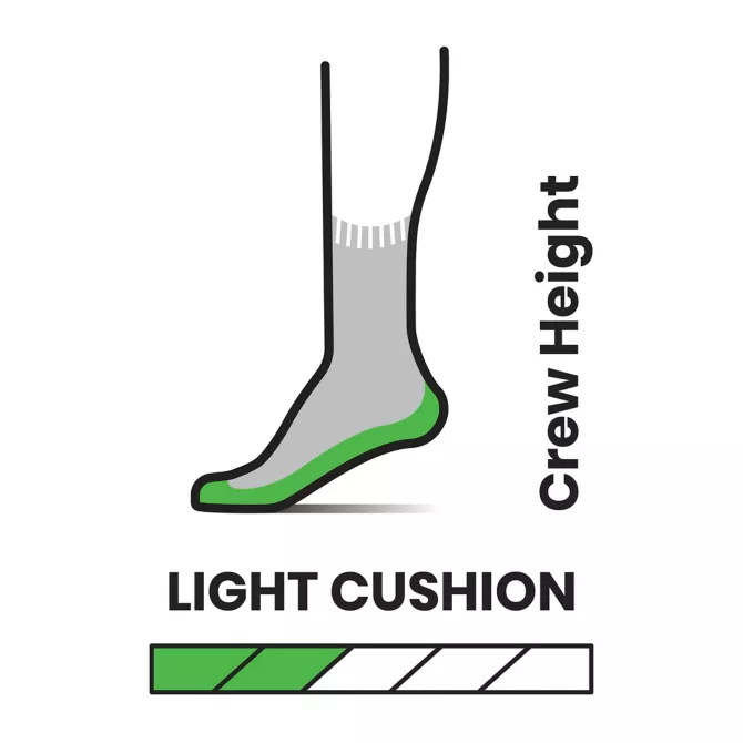 Smartwool Hike Classic Edition Light Cushion Crew Socks