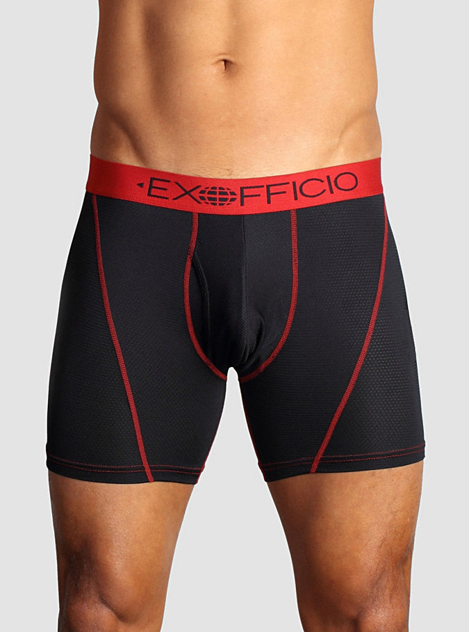 Exofficio Men's Give-N-Go Sport Mesh 6" Boxer Brief - OutdoorsInc.com