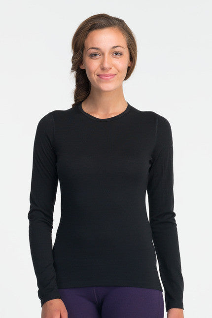 Icebreaker Womens Oasis Long Sleeve Crewe - OutdoorsInc.com