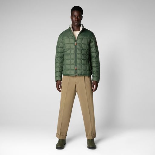 Save the Duck Men's Colby Faux Fur Lined Puffer Jacket