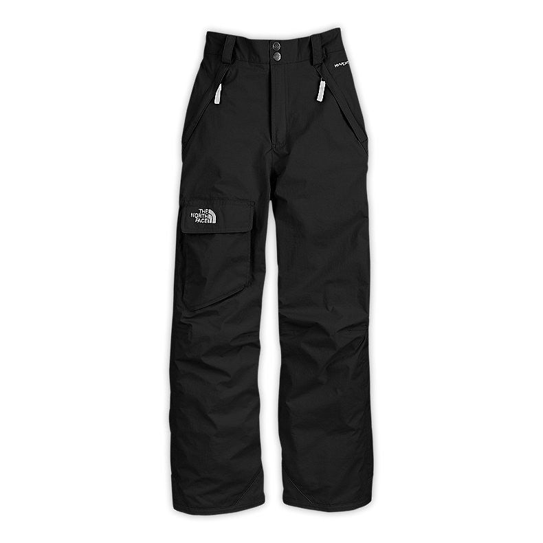 North Face Brown HyVent Insulated Ski Snow Pant, Boys S 7 8 