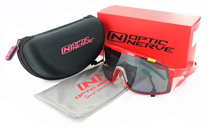 Optic Nerve Limited Edition FixieMAX Sunglasses with Spanish Flag