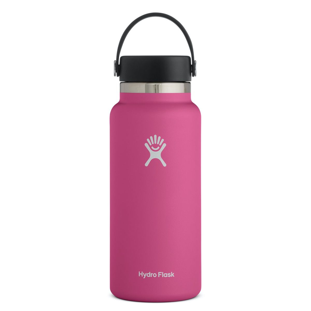 Hydro Flask 32oz Bottle Scattered Skulls Hot Pink